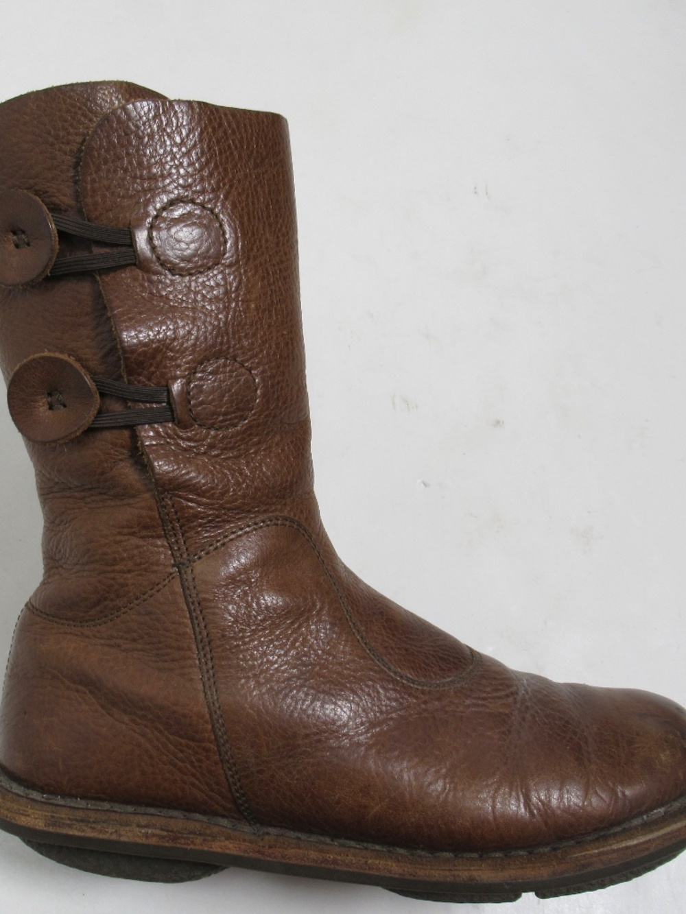 Trippen Women's A. Spieth M. Oehler Leather Boots Brown Size 7 US / 5 UK / 38 EU
